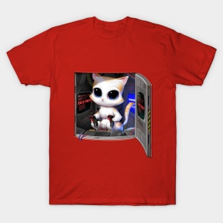 Cat Piloted Cyborg T-Shirt